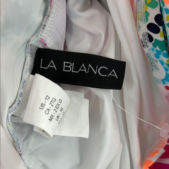 La Blanca Multicolor Swim Top - Picture 6 of 6